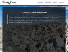 Tablet Screenshot of mango-grp.com